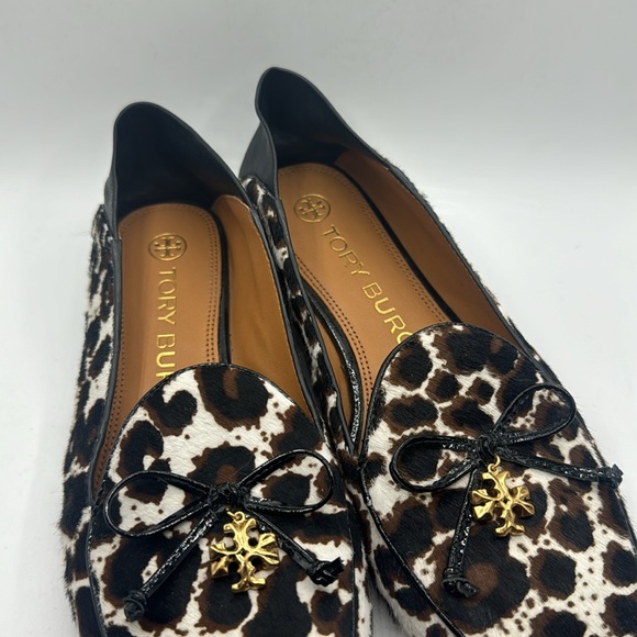 Tory Burch Calf Hair flats Loafers 6.5 - Picture 3 of 12